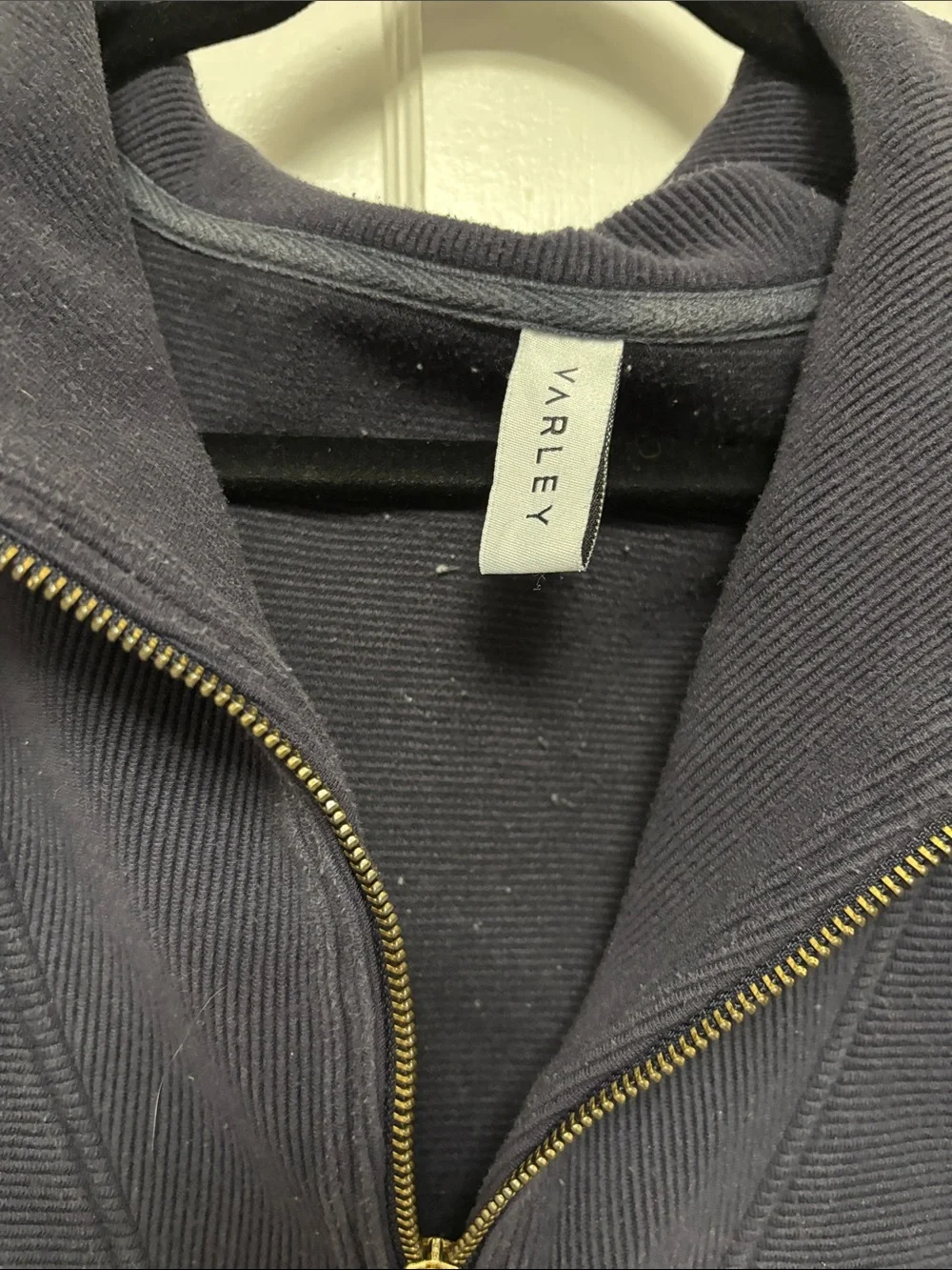 VARLEY Vine Half-Zip Pullover Navy - Picture 4 of 5
